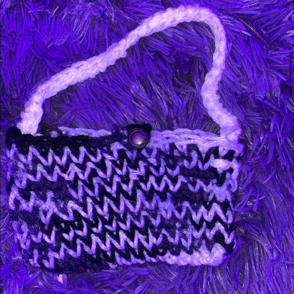 crochet mini purse